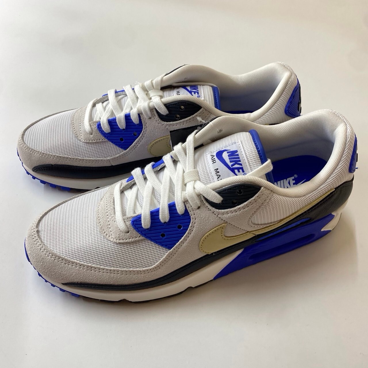 Nike Air Max 90 PRM "White/Racer Blue"