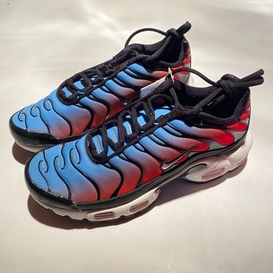 Nike Women's Air Max Plus "Black/University Blue/Light Crimson/Metallic Silver"