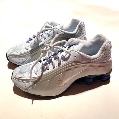 Nike Women's Shox R4 "Blue Tint/Racer Blue/Metallic Silver"