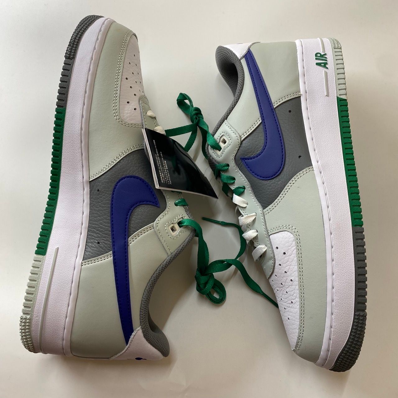 Nike Air Force 1 LV8 "Light Silver/White/Smoke Gray/Deep Royal Blue"