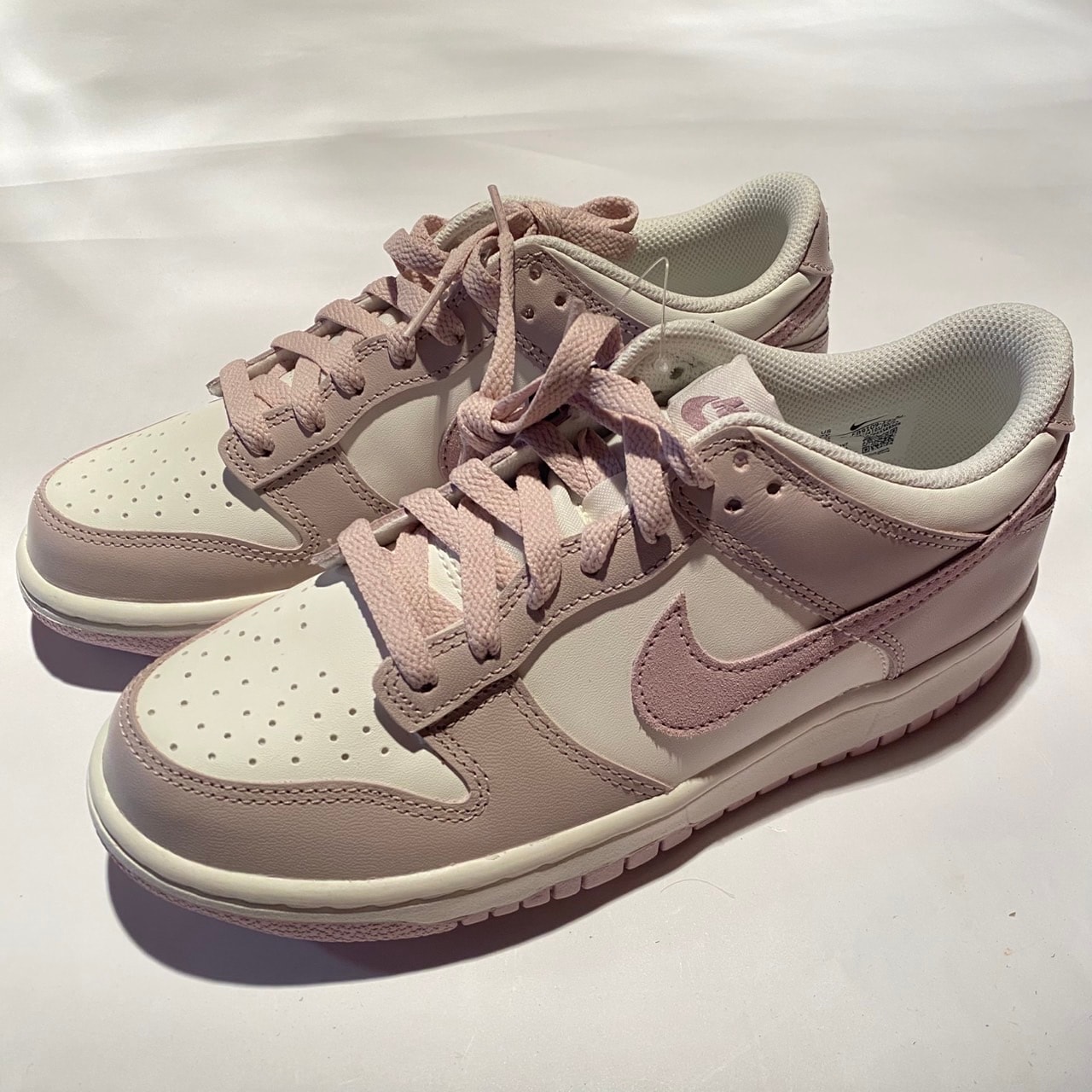 Nike GS Dunk Low "Sail/Enigma Stone/Particle Rose"
