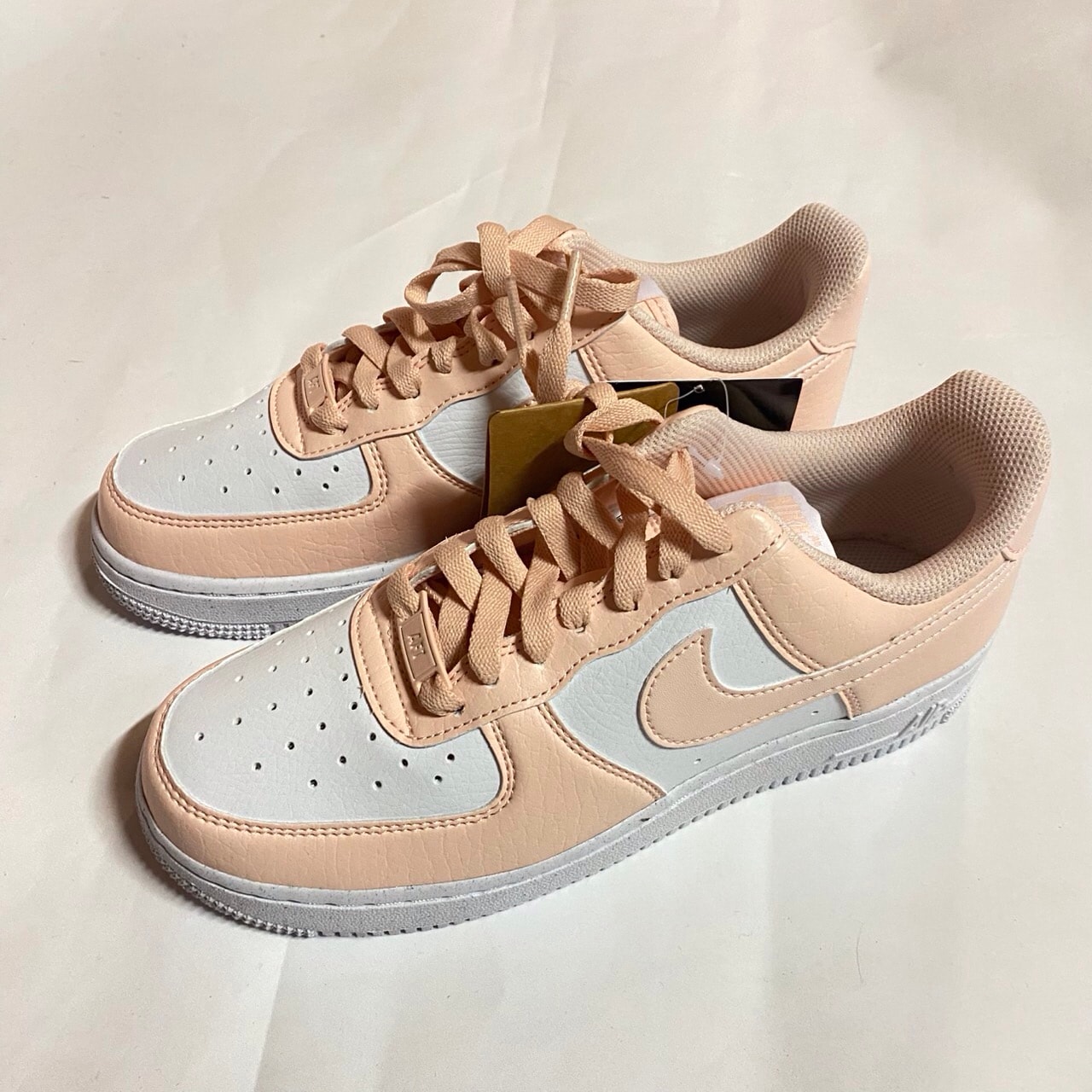 Nike Women's Air Force 1 '07 Next Nature "White/White/Washed Coral"