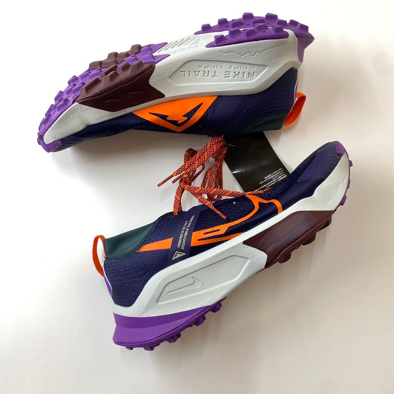 Nike ZoomX Zegama Trail "Purple Ink/Deep Jungle/Purple Cosmos/Safety Orange"