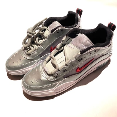 Nike Air Max Ishod PRM "Metallic Silver/Metallic Silver/White/Varsity Red"