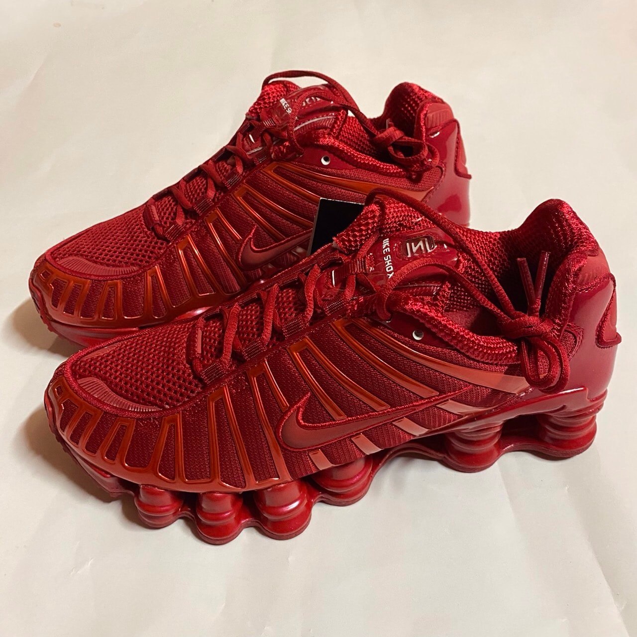 Nike Women's Shox TL "Gym Red/White"