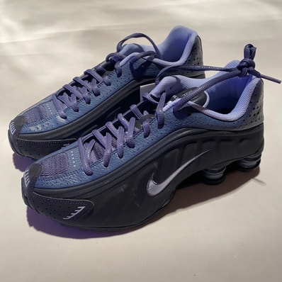 Nike Shox R4 "Obsidian/Diffused Blue/Aluminium"