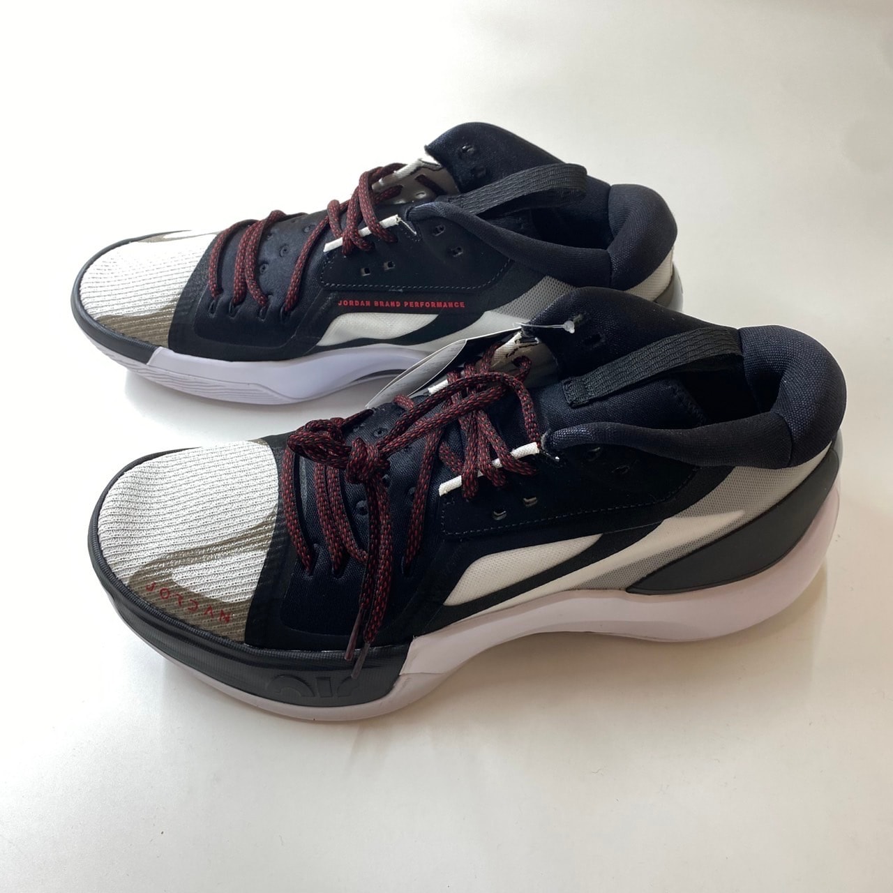 Nike Jordan Zoom Separate "Black/White/Gym Red" (DH0249-001/DH0248-001)