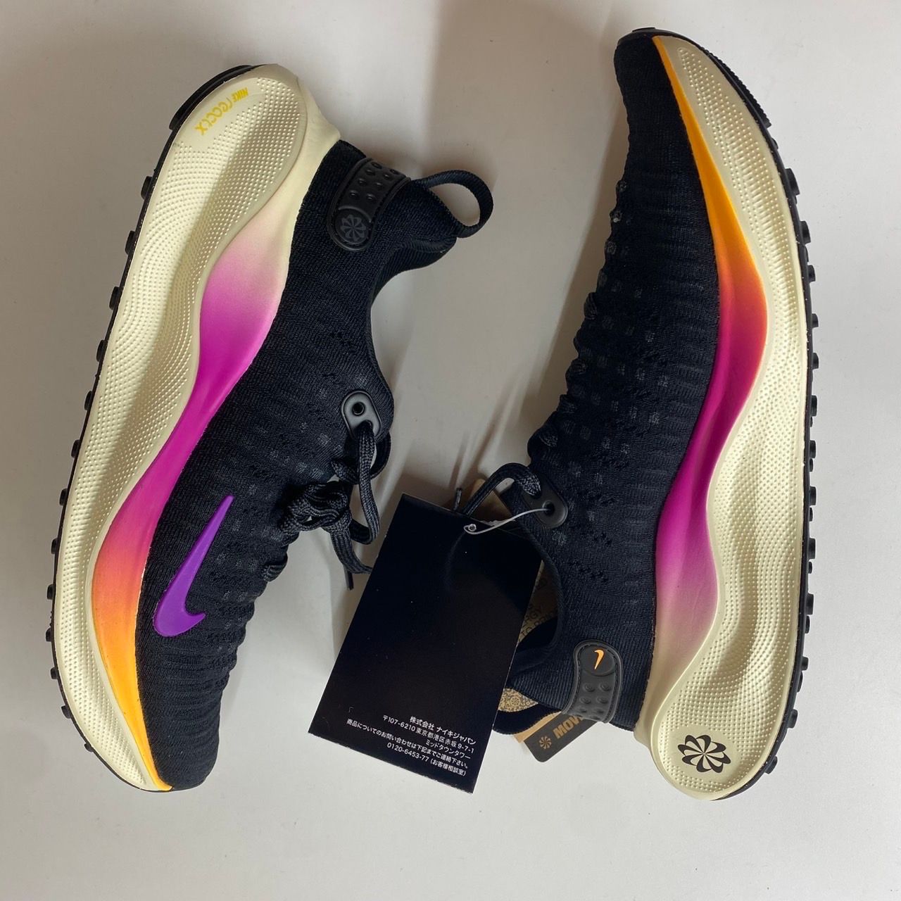 Nike Women's InfinityRN 4 "Black/Anthracite/Coconut Milk/Hyper Violet"