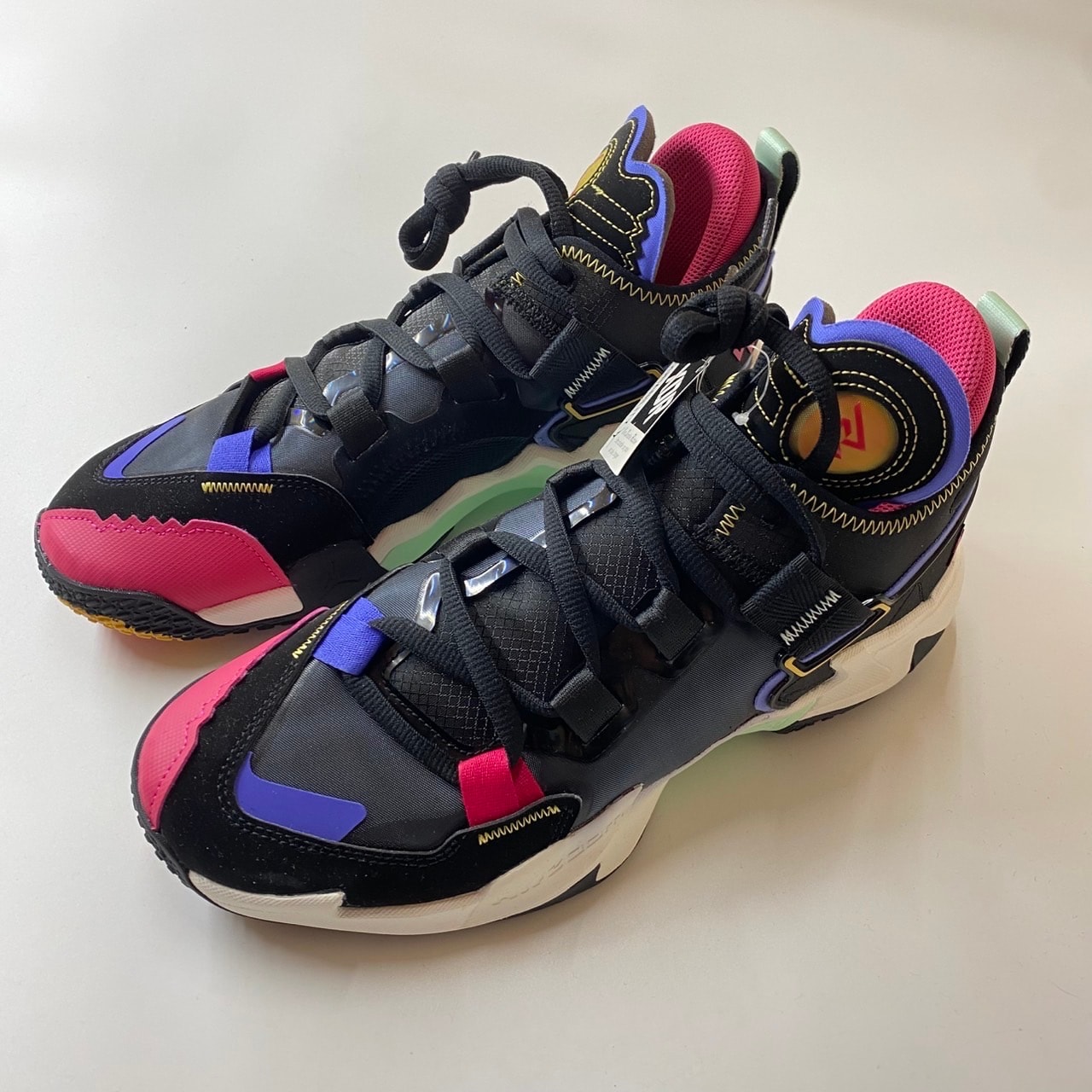 Nike Jordan Why Not Zer0.5 "Black/Watermelon/Sapphire/Mint Foam"
