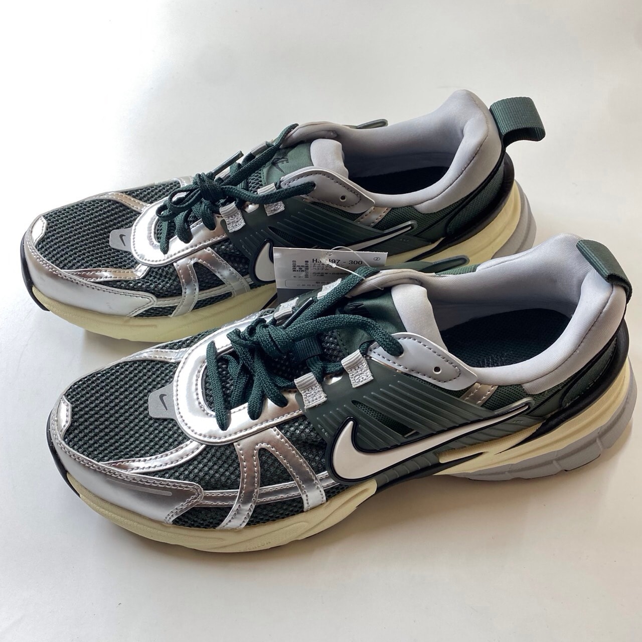 Nike V2K Run "Vintage Green/Mineral Spruce/Wolf Gray"