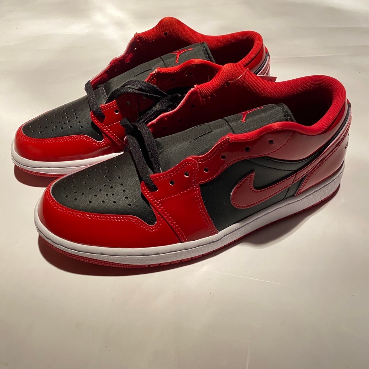 Nike Women's Air Jordan 1 Low SE "Black/White/Varsity Red"