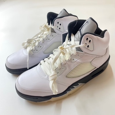 Nike Air Jordan 5 Retro "White and Black"