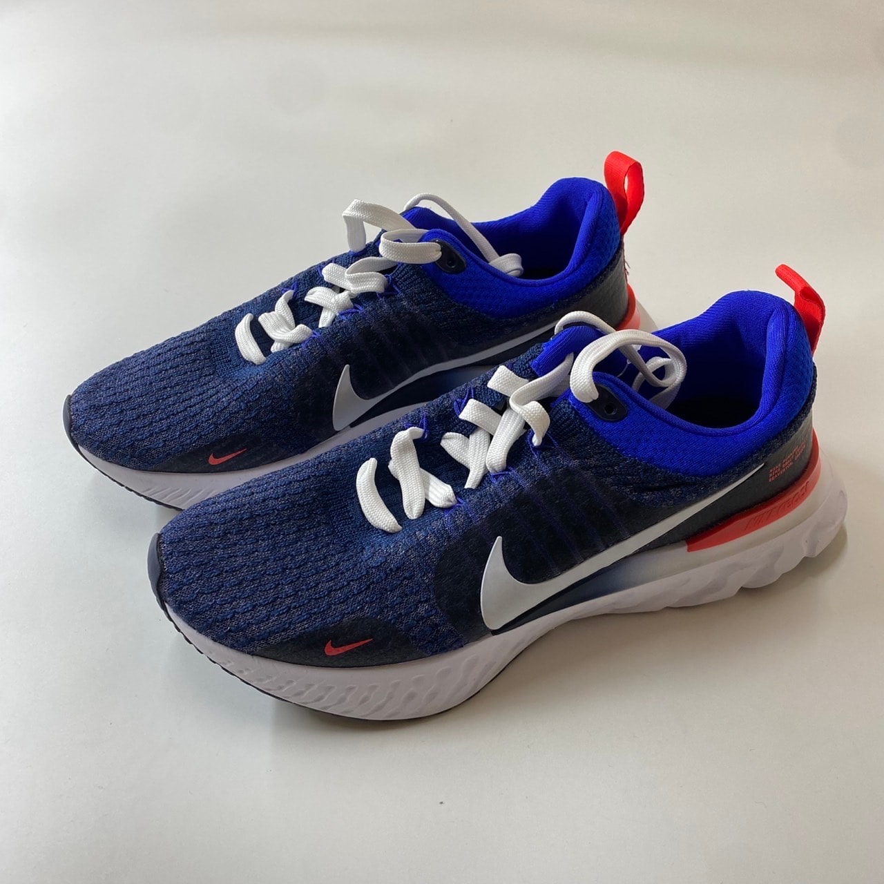Nike React Infinity Run Flyknit 3 "College Navy/Metallic Platinum"