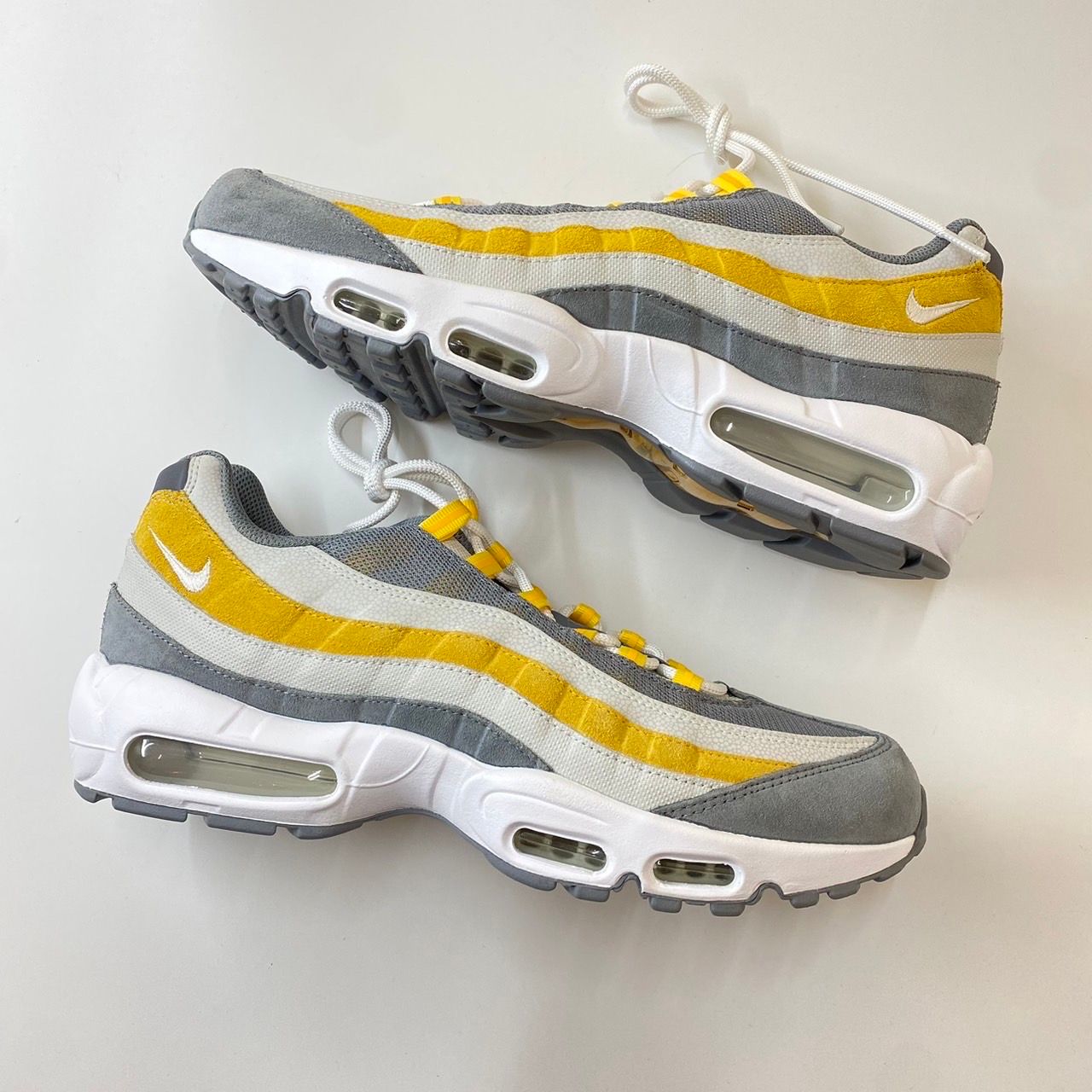 Nike Air Max 95 "White/Gray/Yellow"