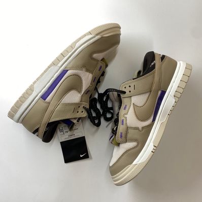 Nike Air Dunk Jumbo "Light Orewood Brown/Field Purple/Khaki"