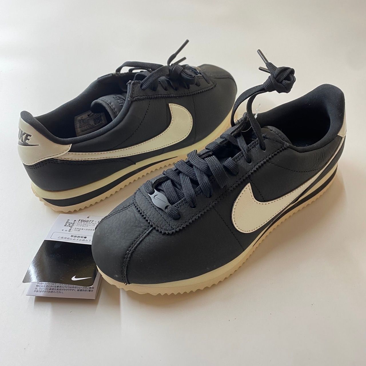 Nike Women's Cortez 23 PRM "Black and Sail"