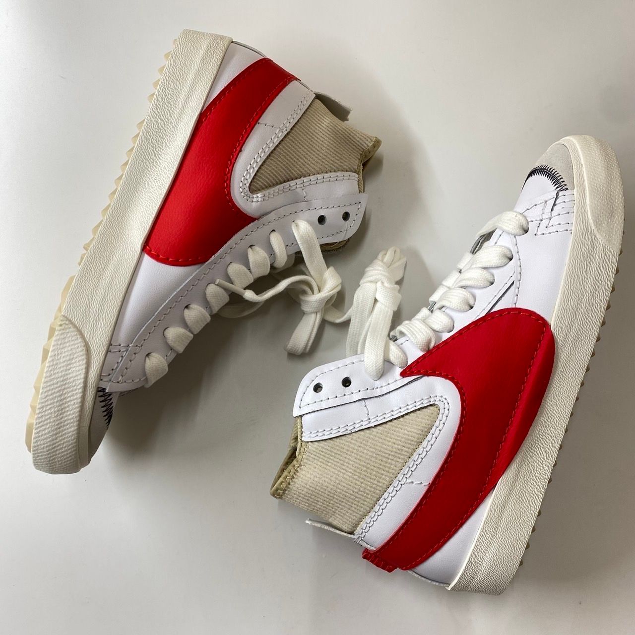 Nike Blazer Mid 77 Jumbo "White Habanero Red"