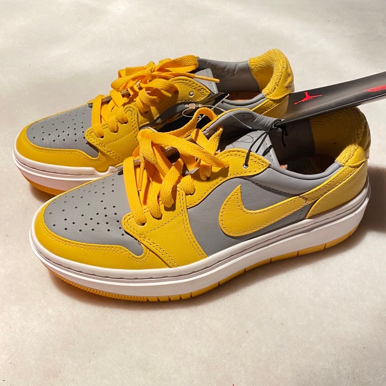 Nike Women's Air Jordan 1 Elevate Low "Grey/Yellow"
