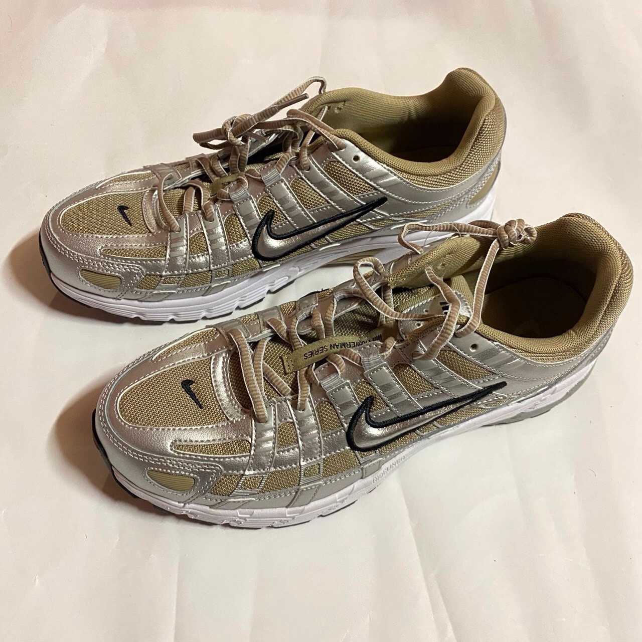 Nike P-6000 "Khaki/Metallic Platinum/Pure Platinum/Metallic Silver"
