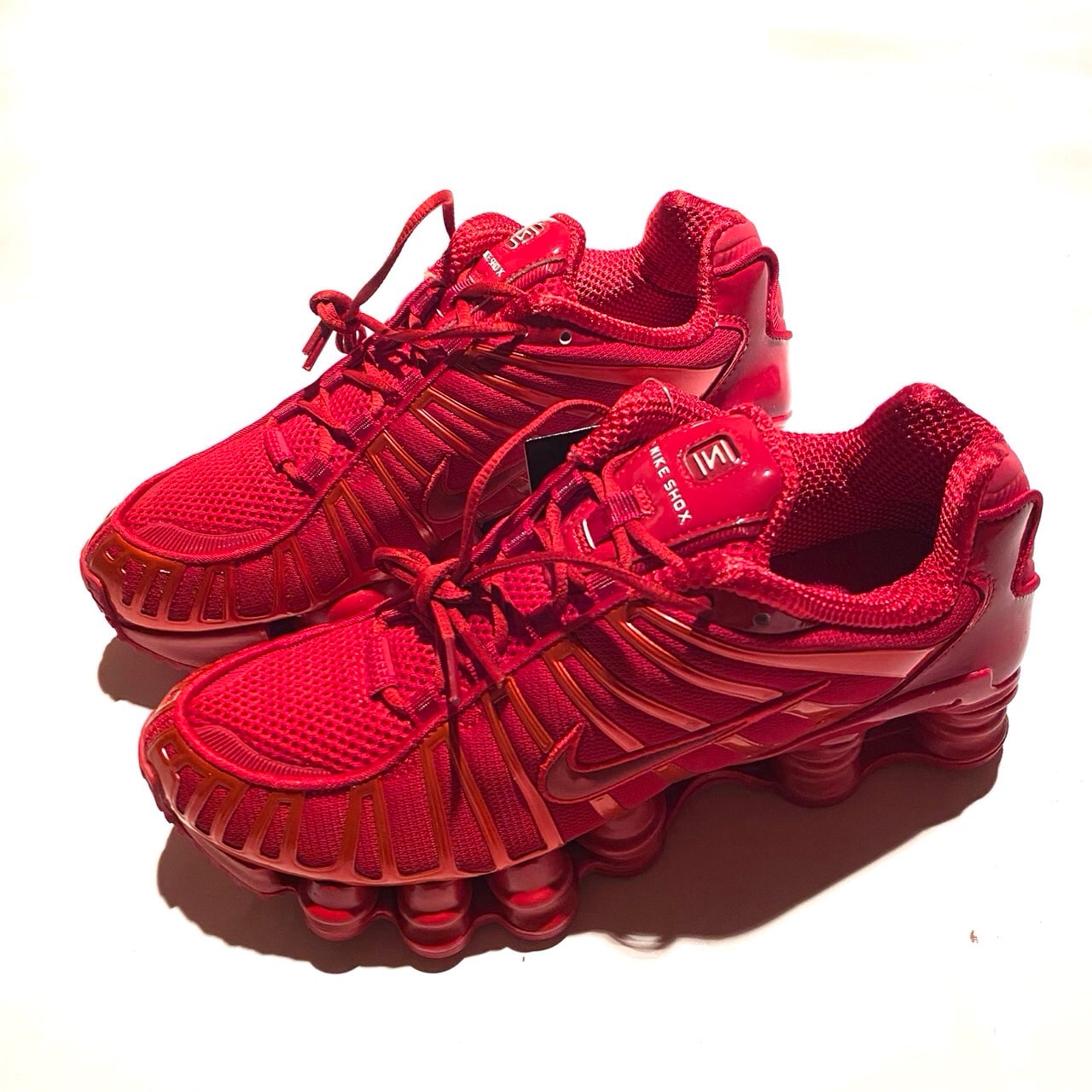 Nike Women's Shox TL "Gym Red/White"