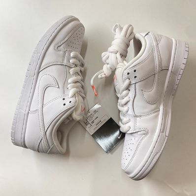 Nike SB Dunk Low Pro ISO "Triple White"