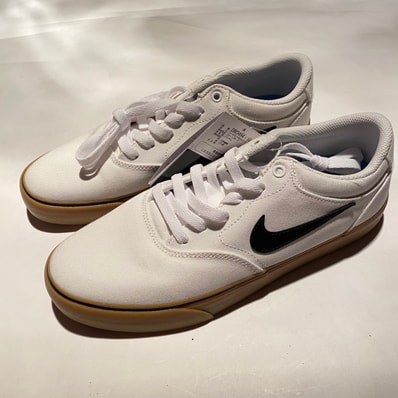 Nike SB Chron 2 Canvas "White/White/Gum Light Brown/Black"