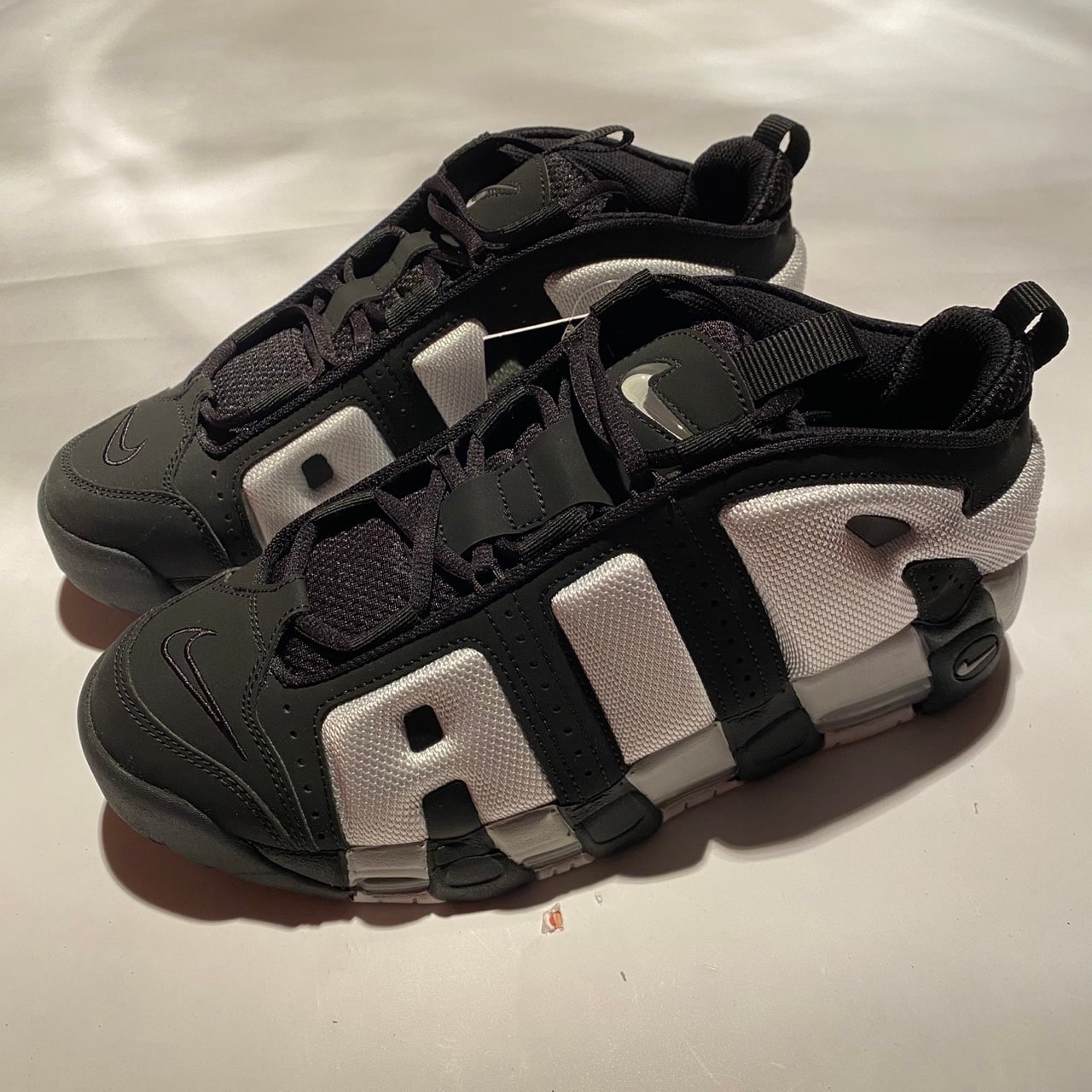 Nike Air More Uptempo Low "Black/Photon Dust"