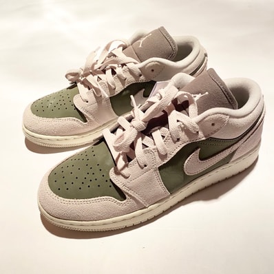 Nike GS Jordan 1 Low SE "Medium Olive"