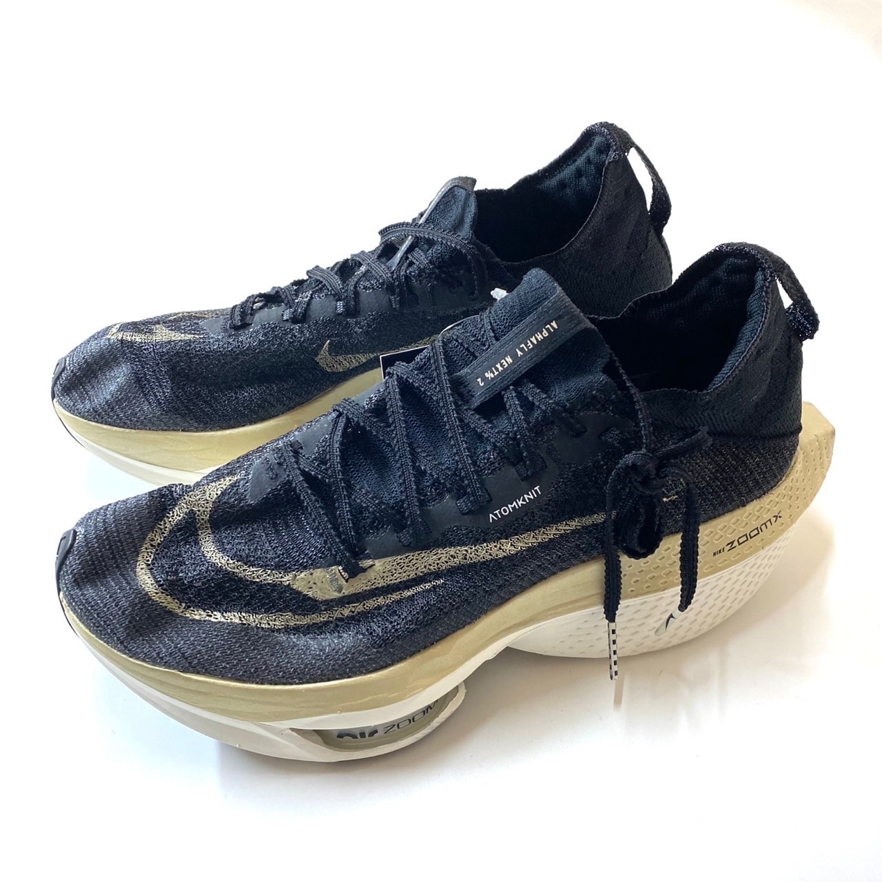 Nike AlphaFly 2 "Black/Sail/Metallic Gold Grain"