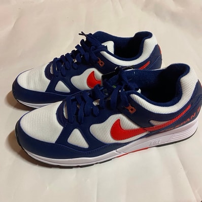 Nike Air Span 2 "Blue Void/Habanero Red"