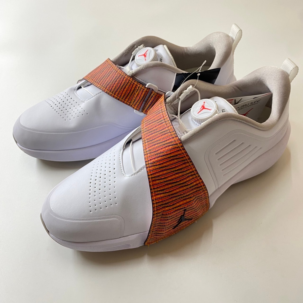 Nike Jordan Air Rev Golf "White/Black/Infrared 23"