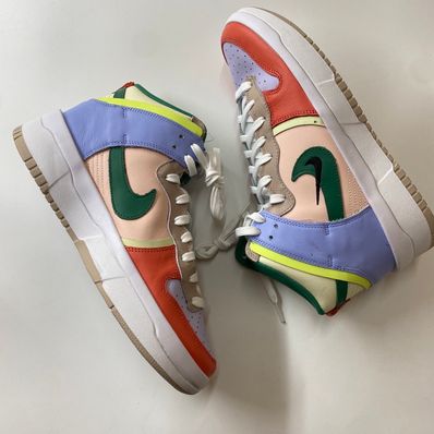 NIKE Women's DUNK HIGH REBEL "PASTELS"