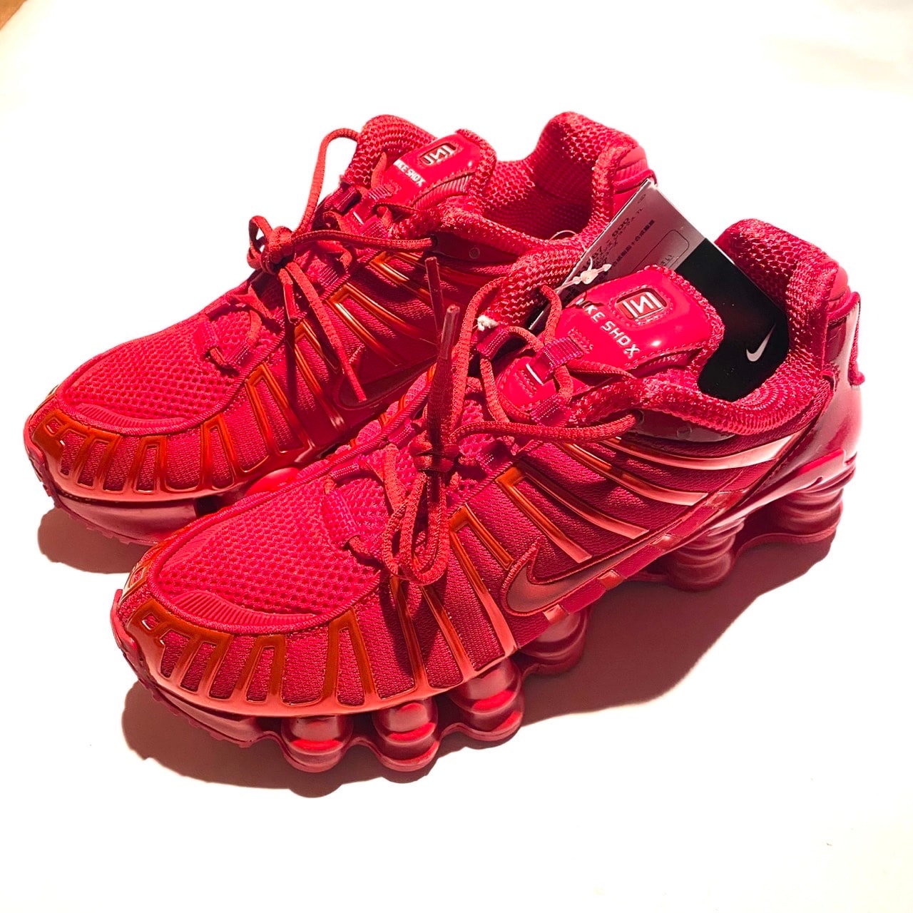 Nike Women's Shox TL "Gym Red/White"