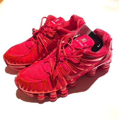Nike Women's Shox TL "Gym Red/White"