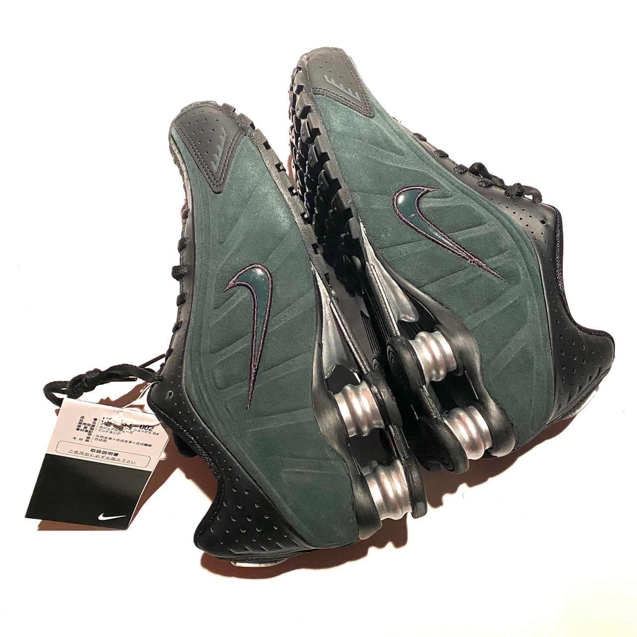 Nike Women's Shox R4 "Black Suede"