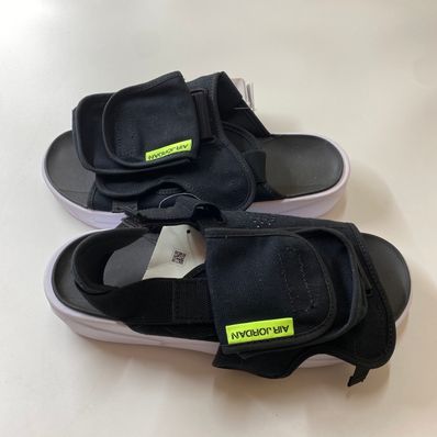 Nike Jordan LS Slide "Black/White/Ghost Green"