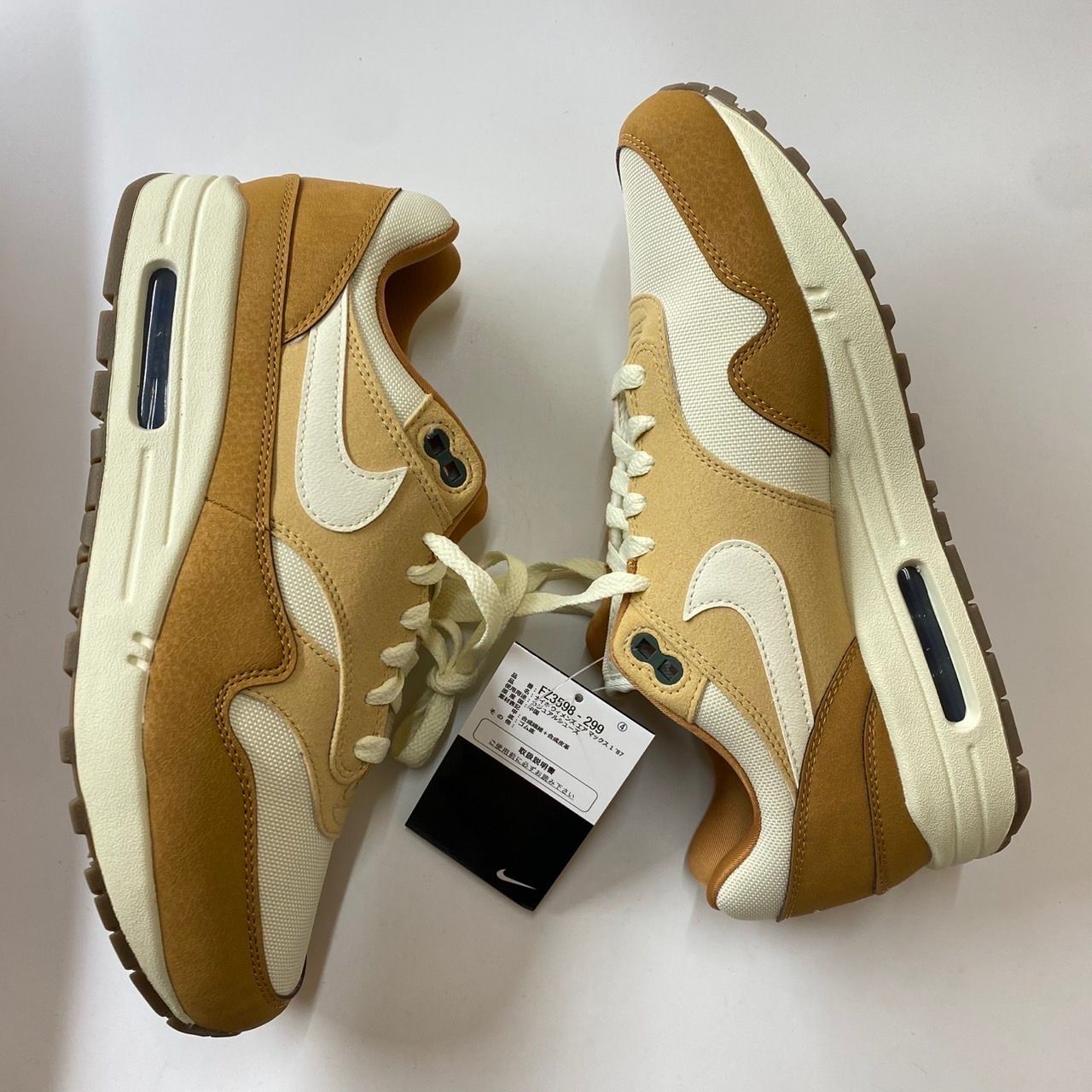 Nike Women's Air Max 1 '87 "Flax/Sesame/Vintage Green/Coconut Milk"