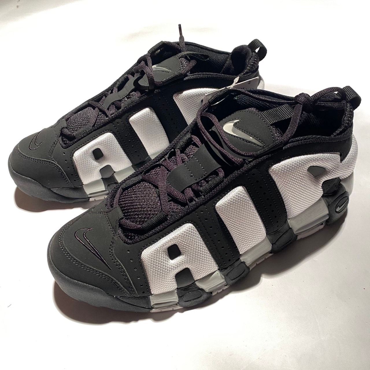Nike Air More Uptempo Low "Black/Photon Dust"