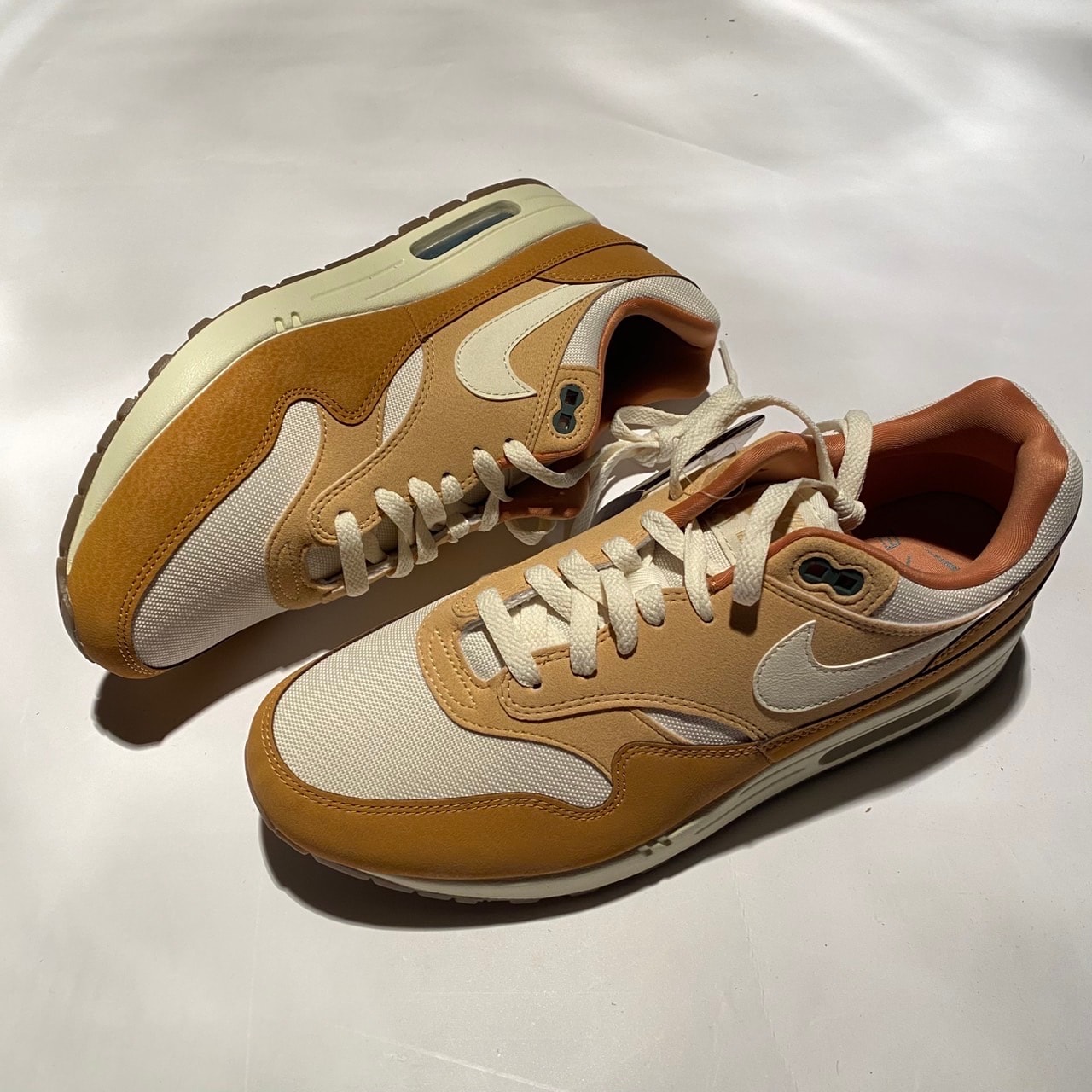 Nike Women's Air Max 1 '87 "Flax/Sesame/Vintage Green/Coconut Milk"