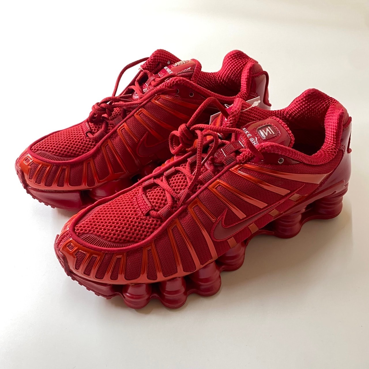 Nike Women's Shox TL "Gym Red/White"