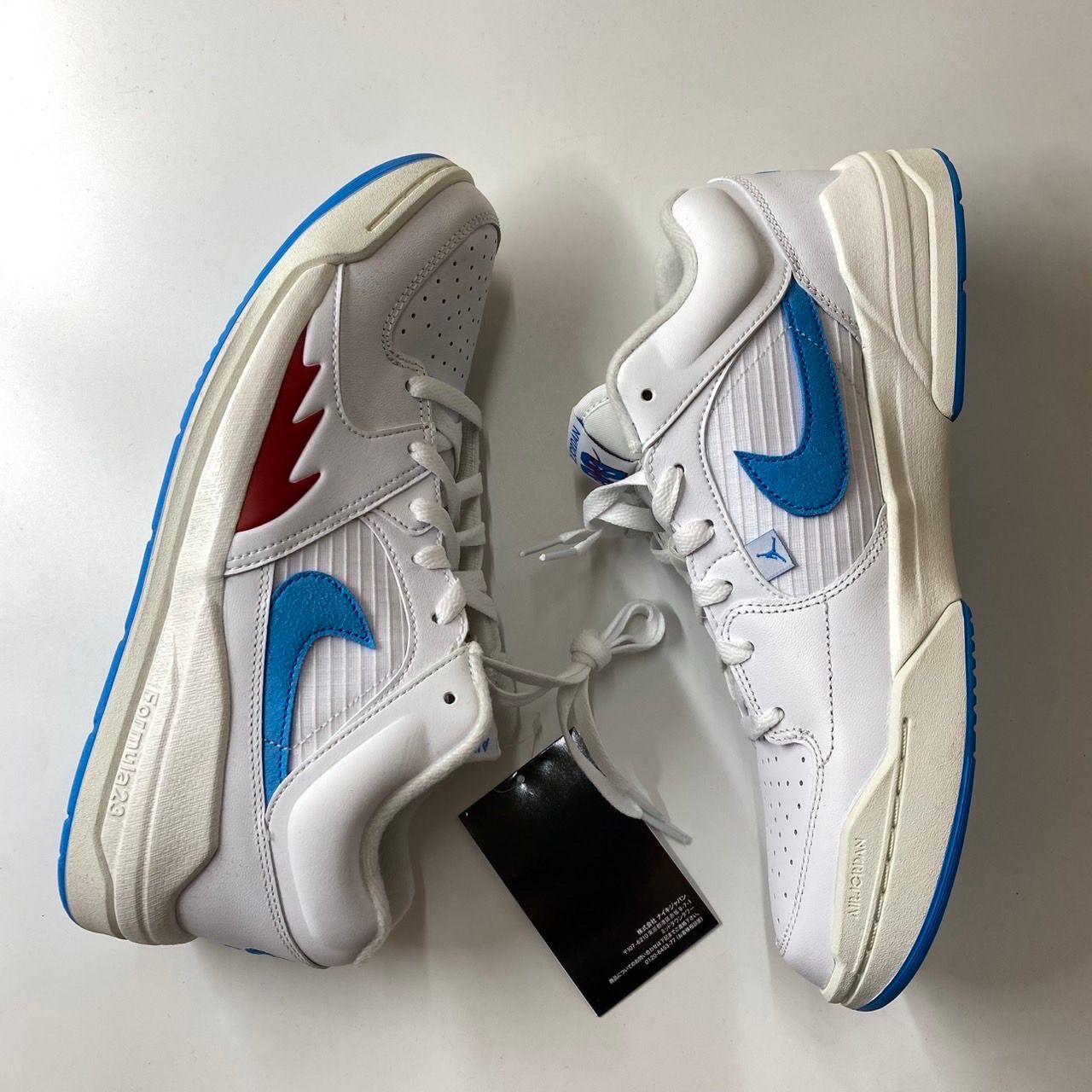 Nike Women's Jordan Stadium 90 "White/Sail/Gym Red/Dark Powder Blue"