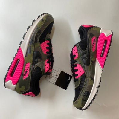 Nike Air Max 90 PRM "Camo/Sequoia/Hyper Pink"