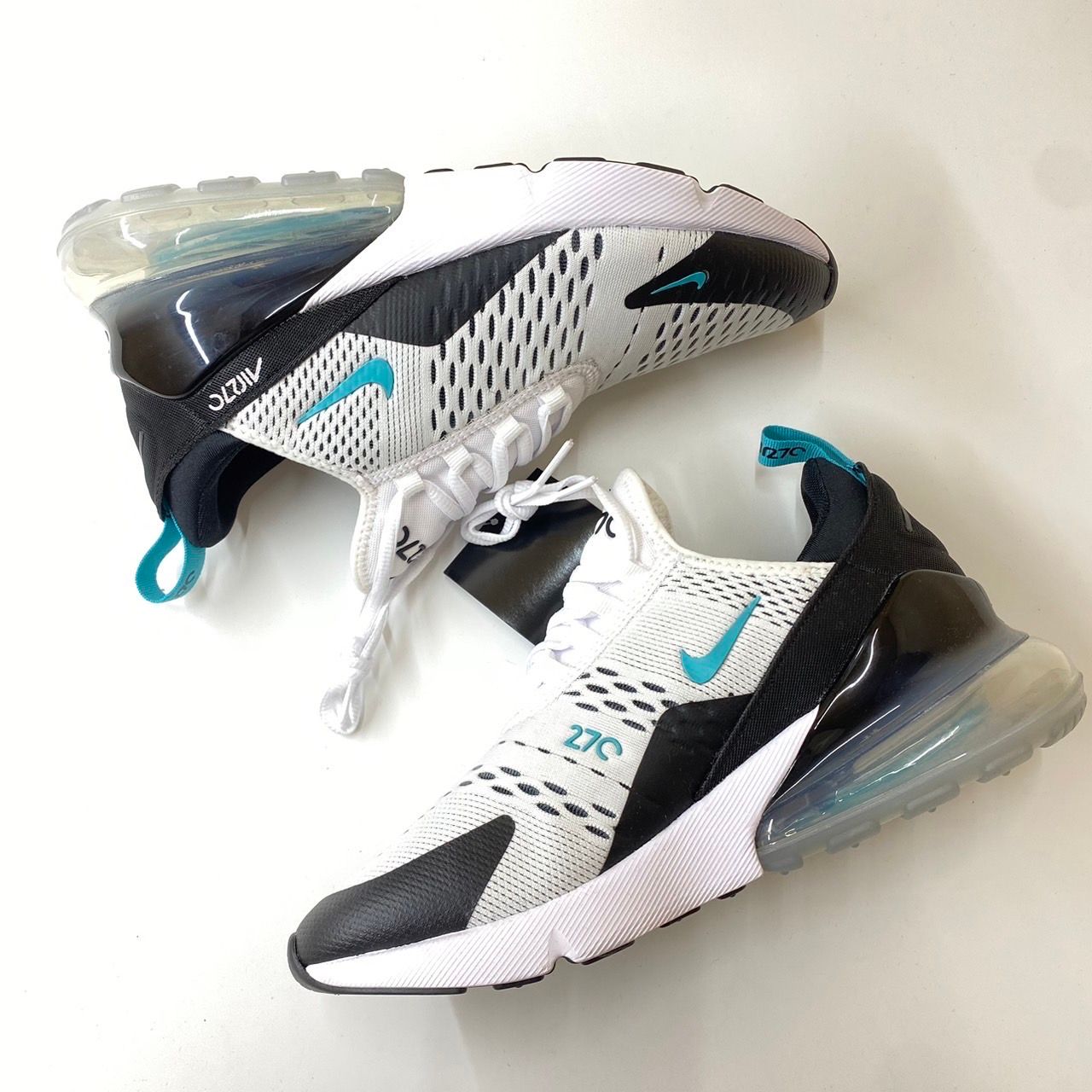 Nike Women's Air Max 270 "White/Black/Blue"