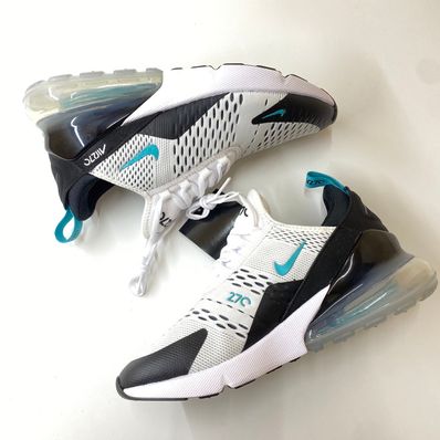 Nike Women's Air Max 270 "White/Black/Blue"