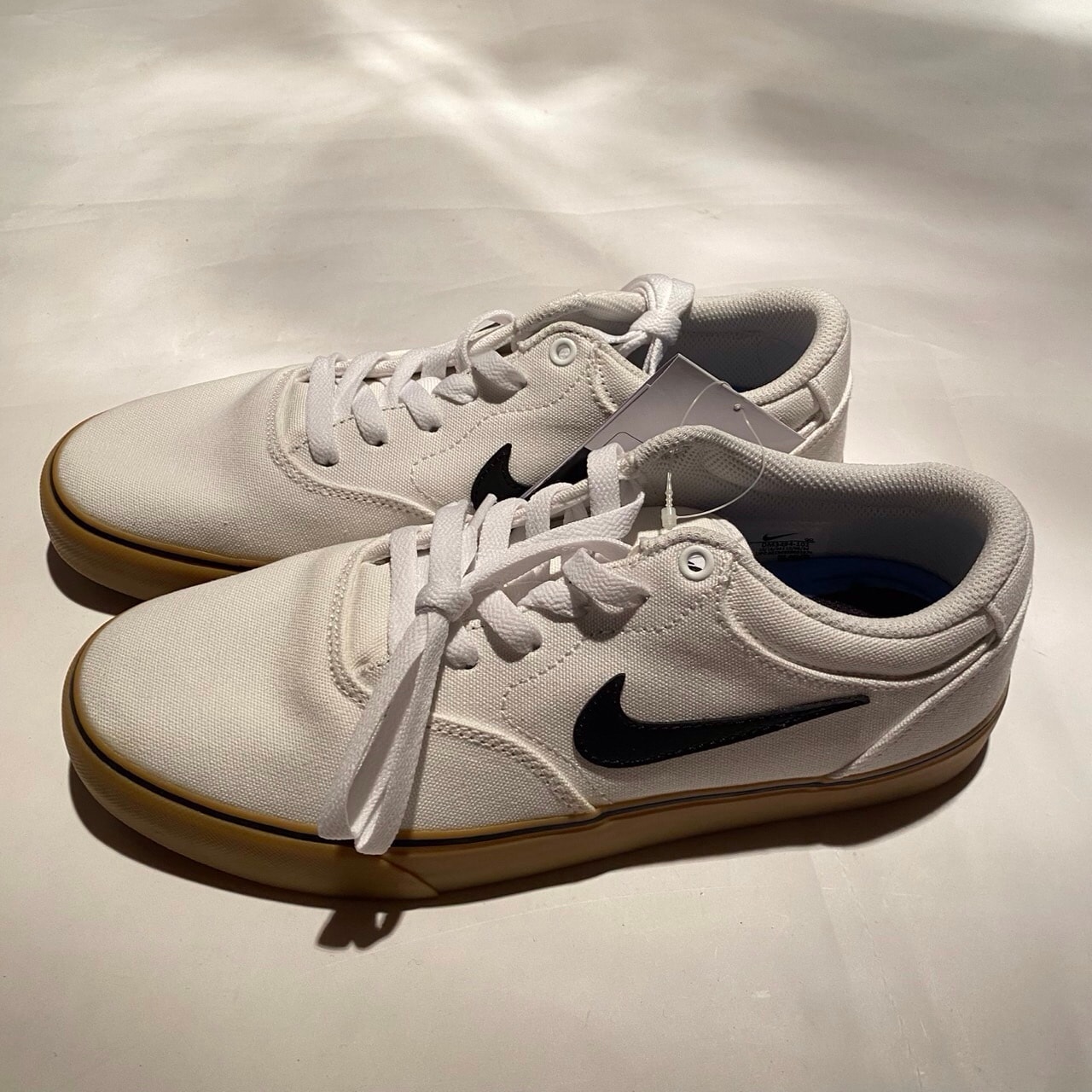 Nike SB Chron 2 Canvas "White/White/Gum Light Brown/Black"