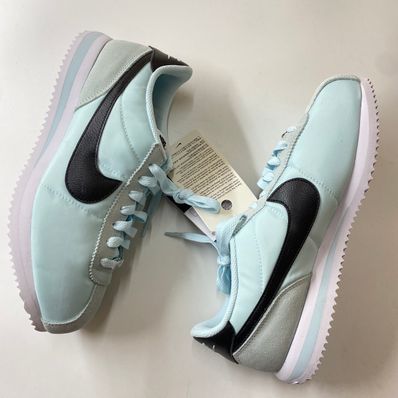 Nike Women's Cortez Textile "Glacier Blue/Black"