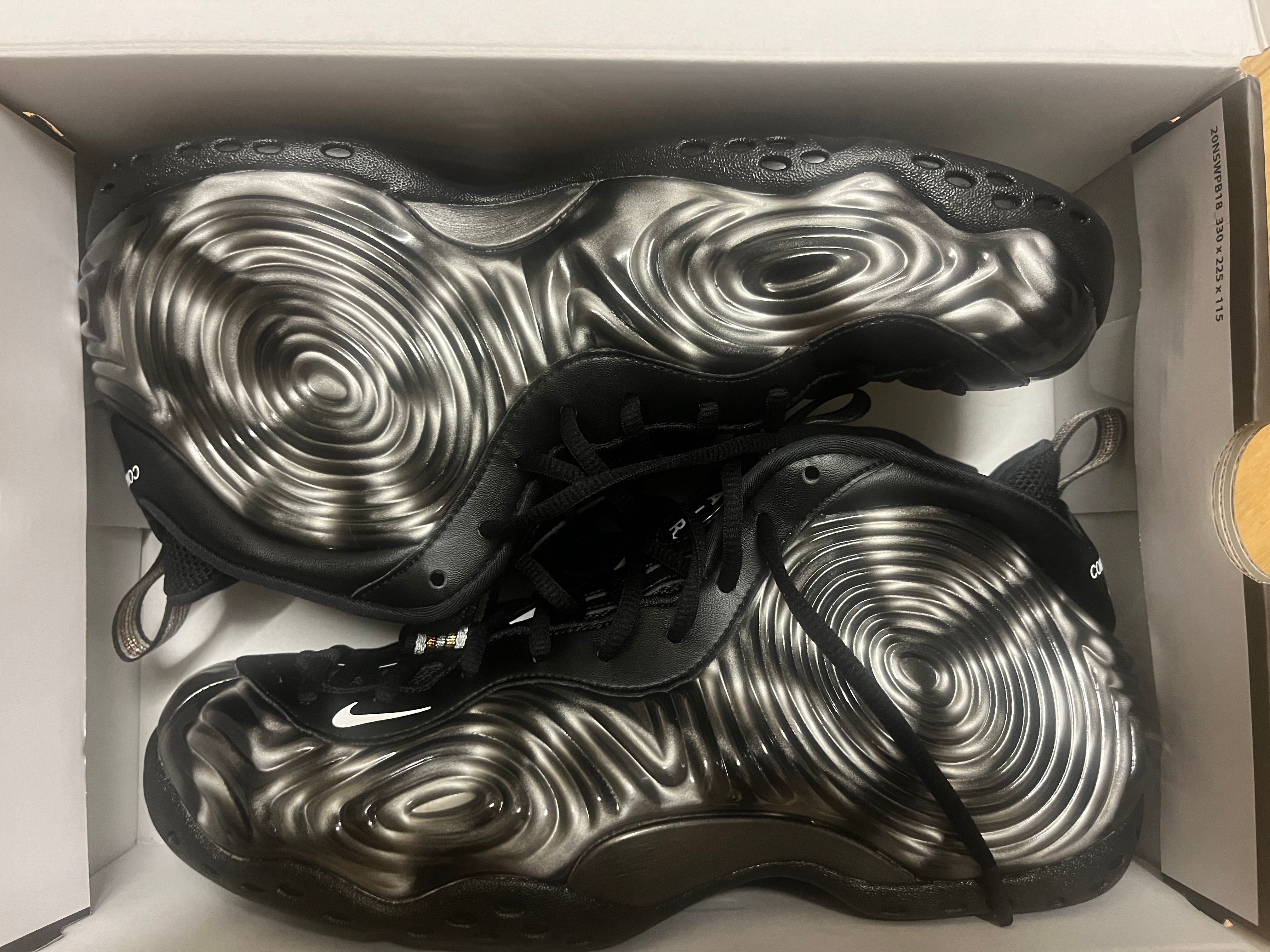 COMME des GARCONS HOMME PLUS × Nike Air Foamposite One "Olympic"