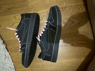 Travis Scott × Nike Air Jordan 1 Low OG SP "Black Phantom"