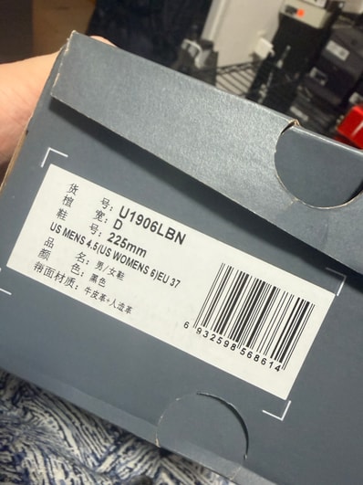 New Balance 1906L "Triple Black"