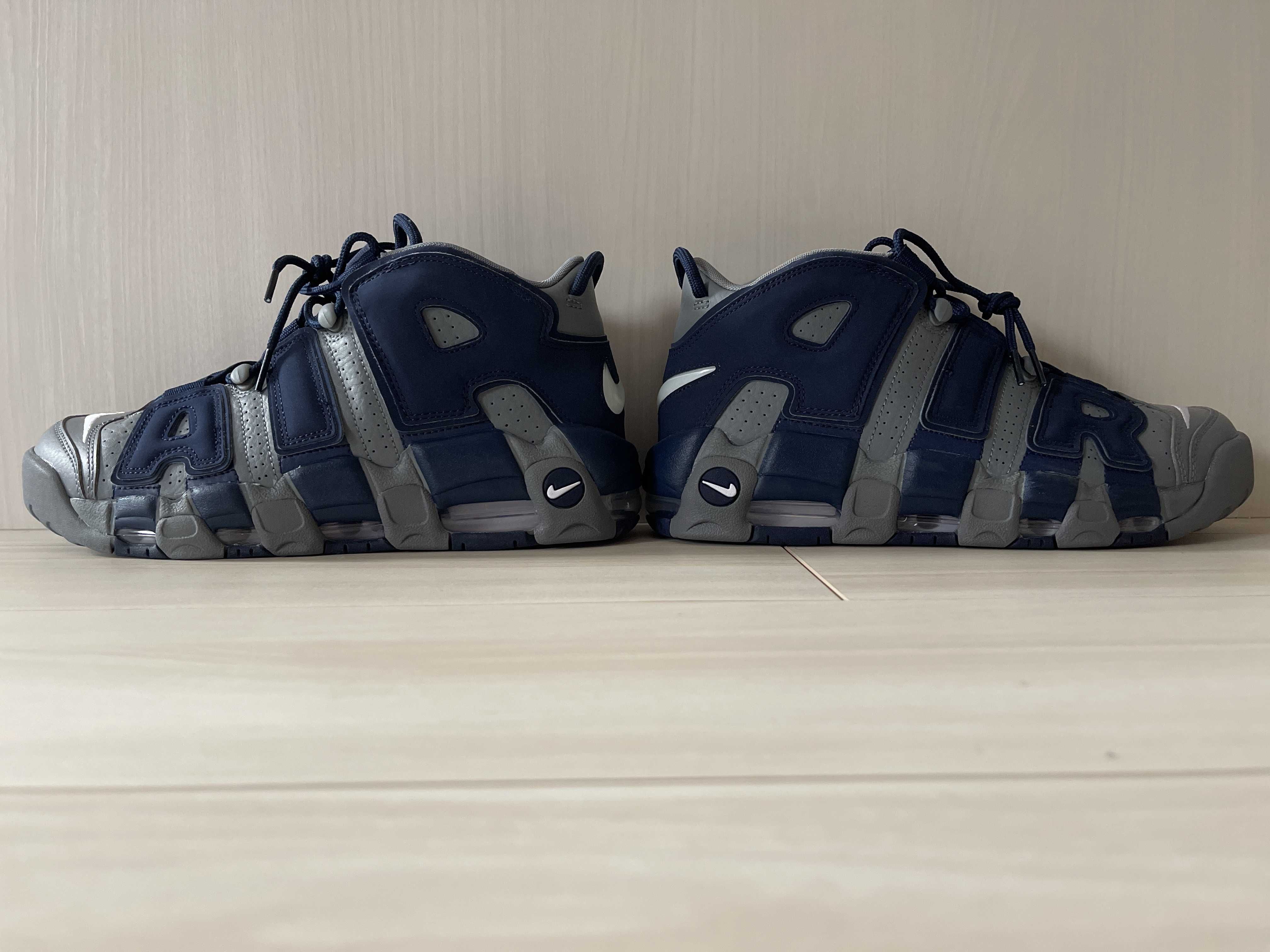 Nike Air More Uptempo '96 "Cool Grey/White/Midnight Navy"